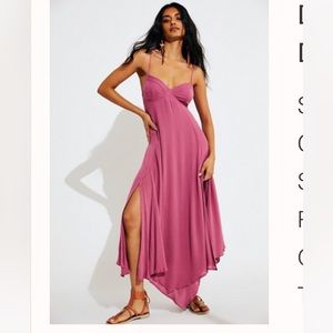 Free people flowy boho maxi dress